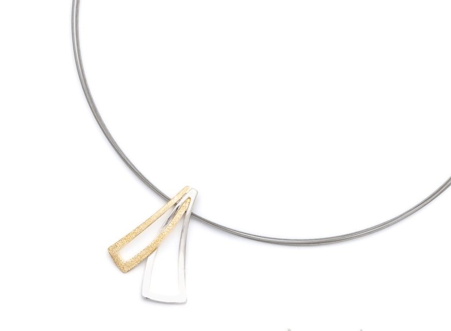 Yo design Wytze Gold Steel collier